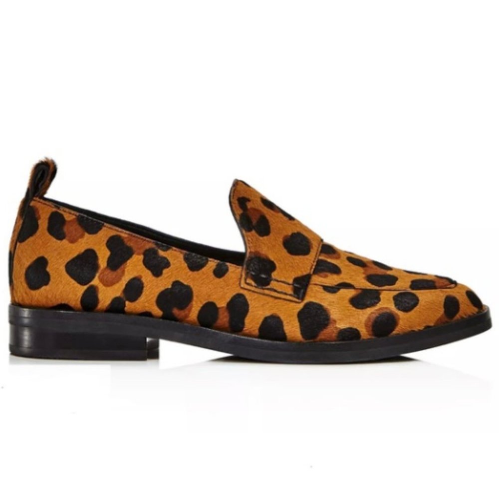 Alexa slip-on leopard loafer